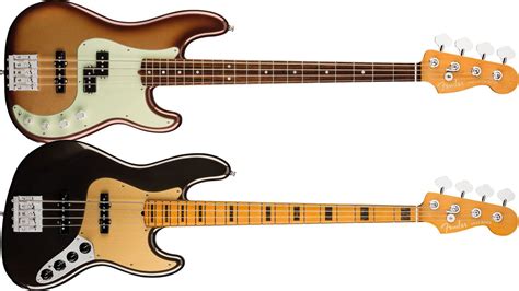 Fender American Ultra Jazz Bass and Precision Bass review.